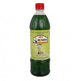 Raj Mandir Kesar Pista Syrup   Plastic Bottle  750 millilitre